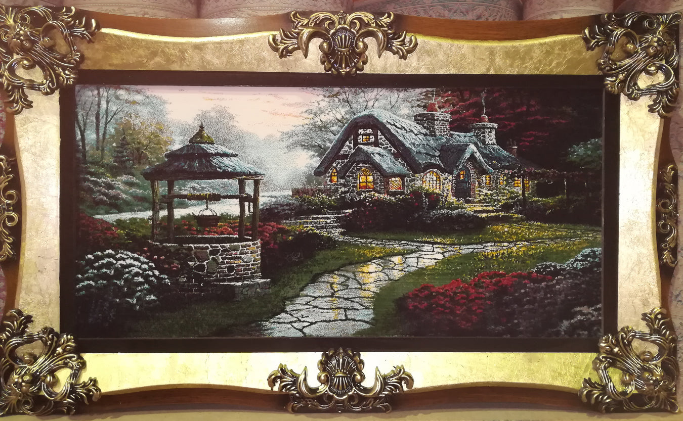 Carpet Wall Picture Frame — Alpha rug