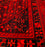 Afghan design red Rug made in Turkey Oriental style 2959