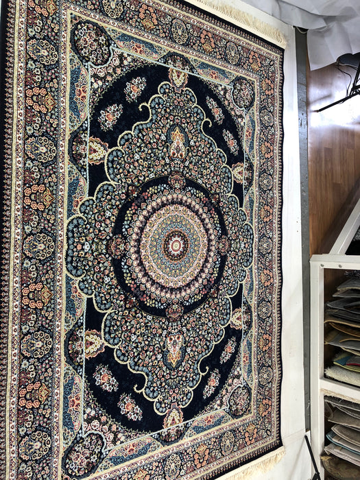 Gorgeous  Persian Satrapy with 1.44 million knots sqm 1st Grade design 3969 Navy