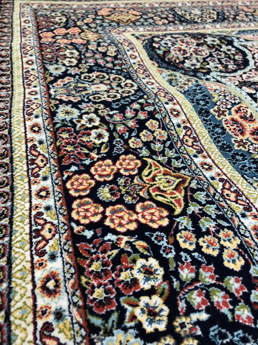 Gorgeous  Persian Satrapy with 1.44 million knots sqm 1st Grade design 3969 Navy